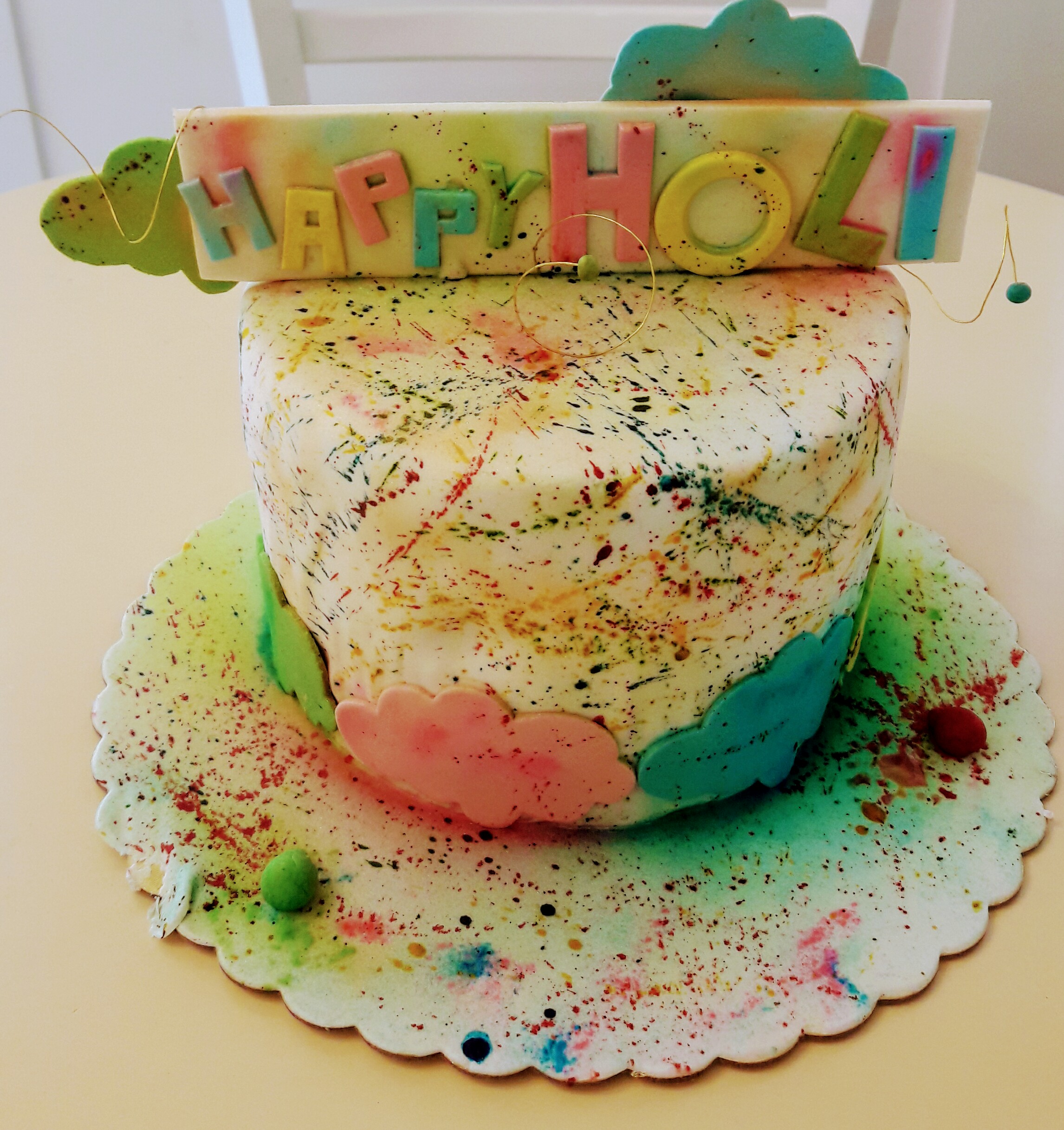 Wedding cake by Bake O Cake