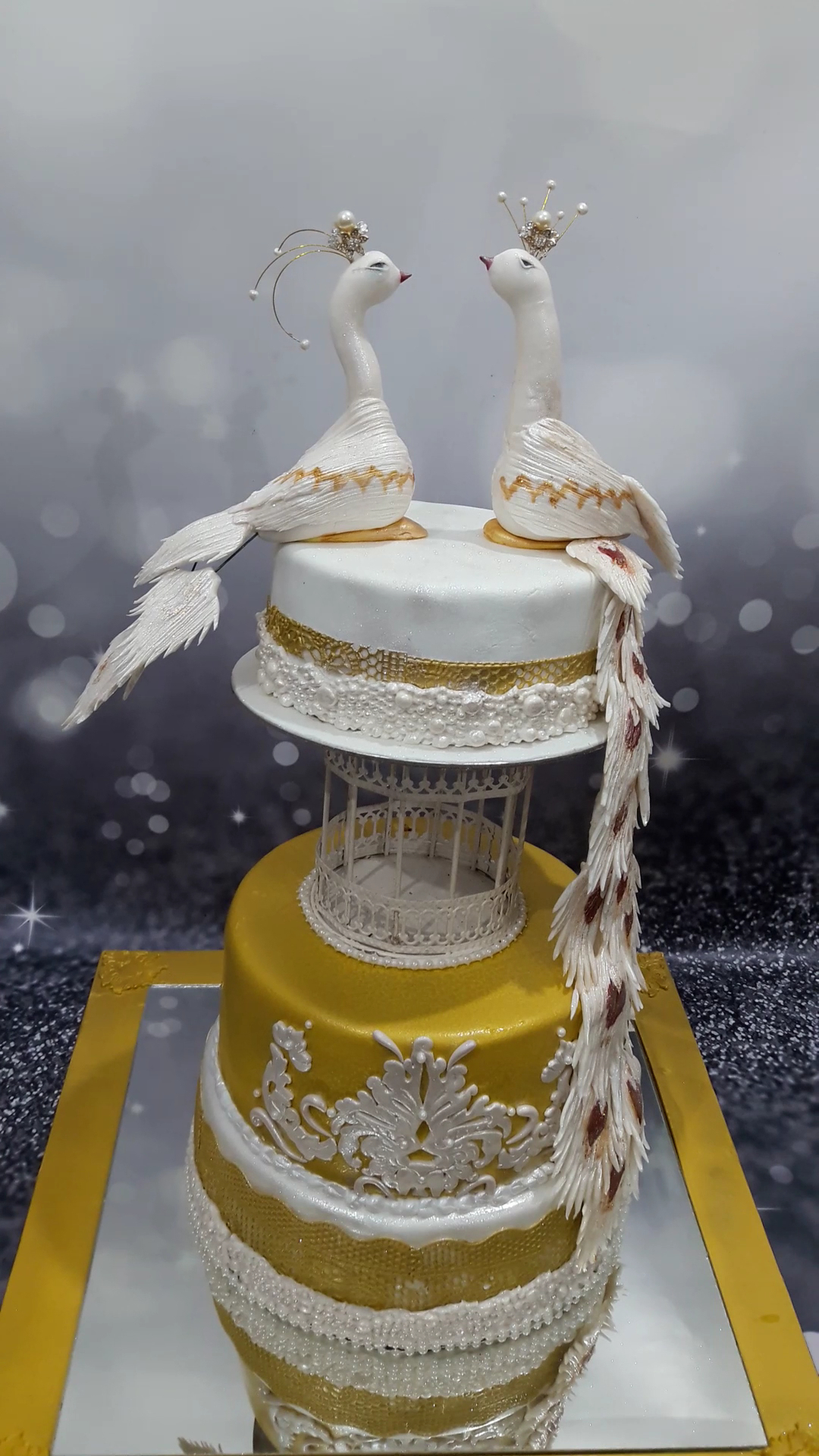 Fresh designer cake by Bake O Cake