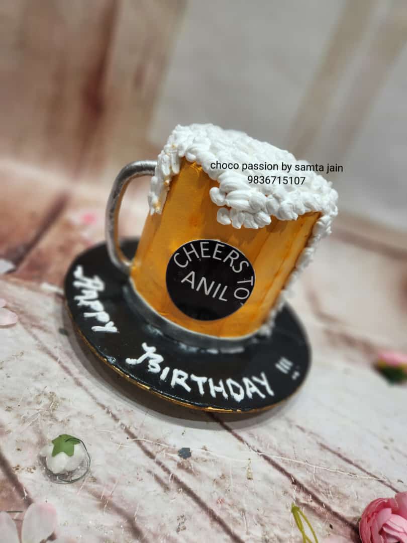 Fresh designer cake by Choco Passion By SAMTA JAIN