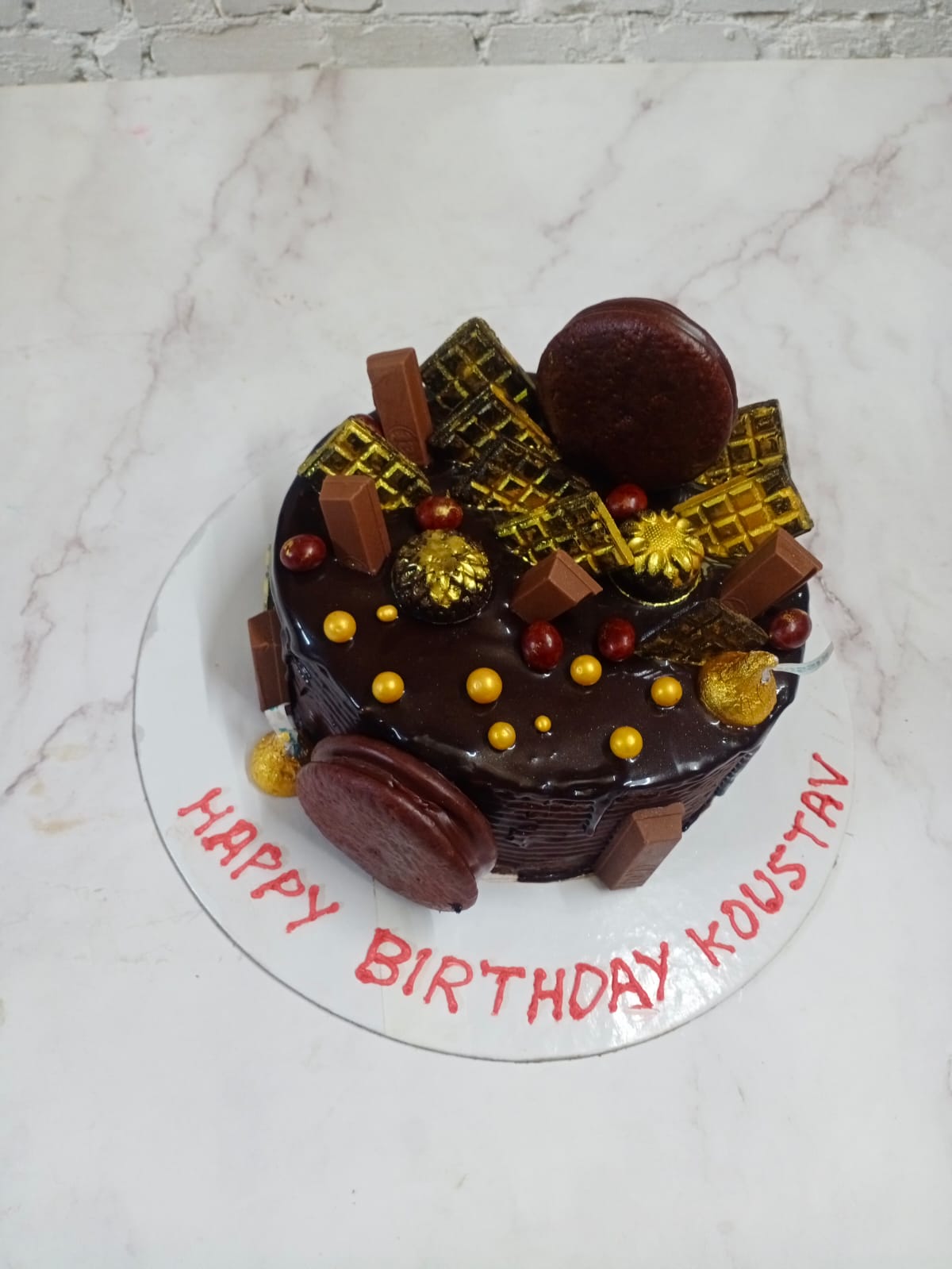 Birthday cake by Gunja's Bakery