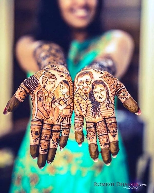 Mehendi portfolio of Krishna mehandi Art