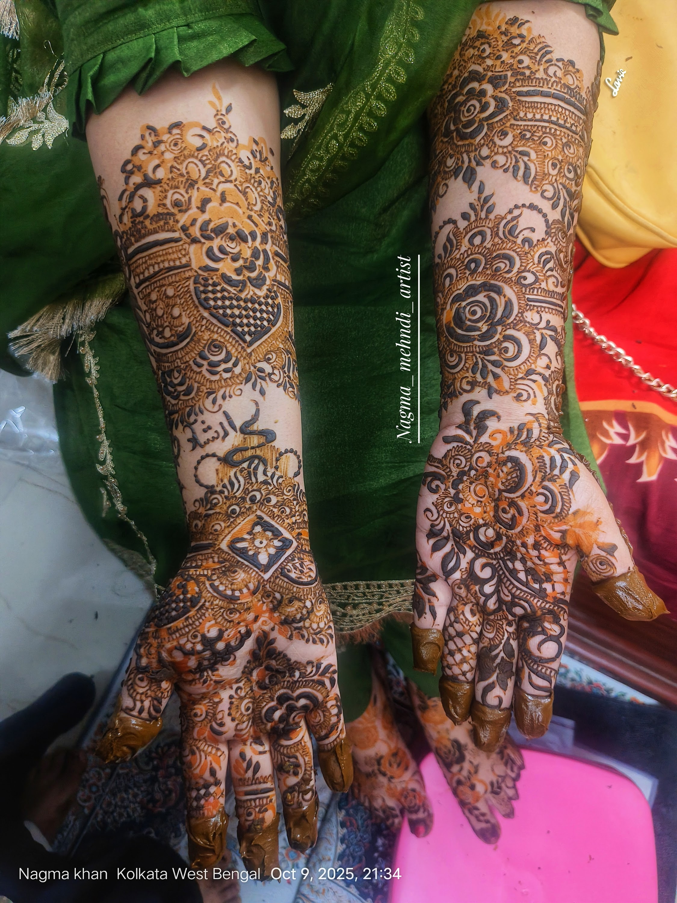 Nagma mehndi artist