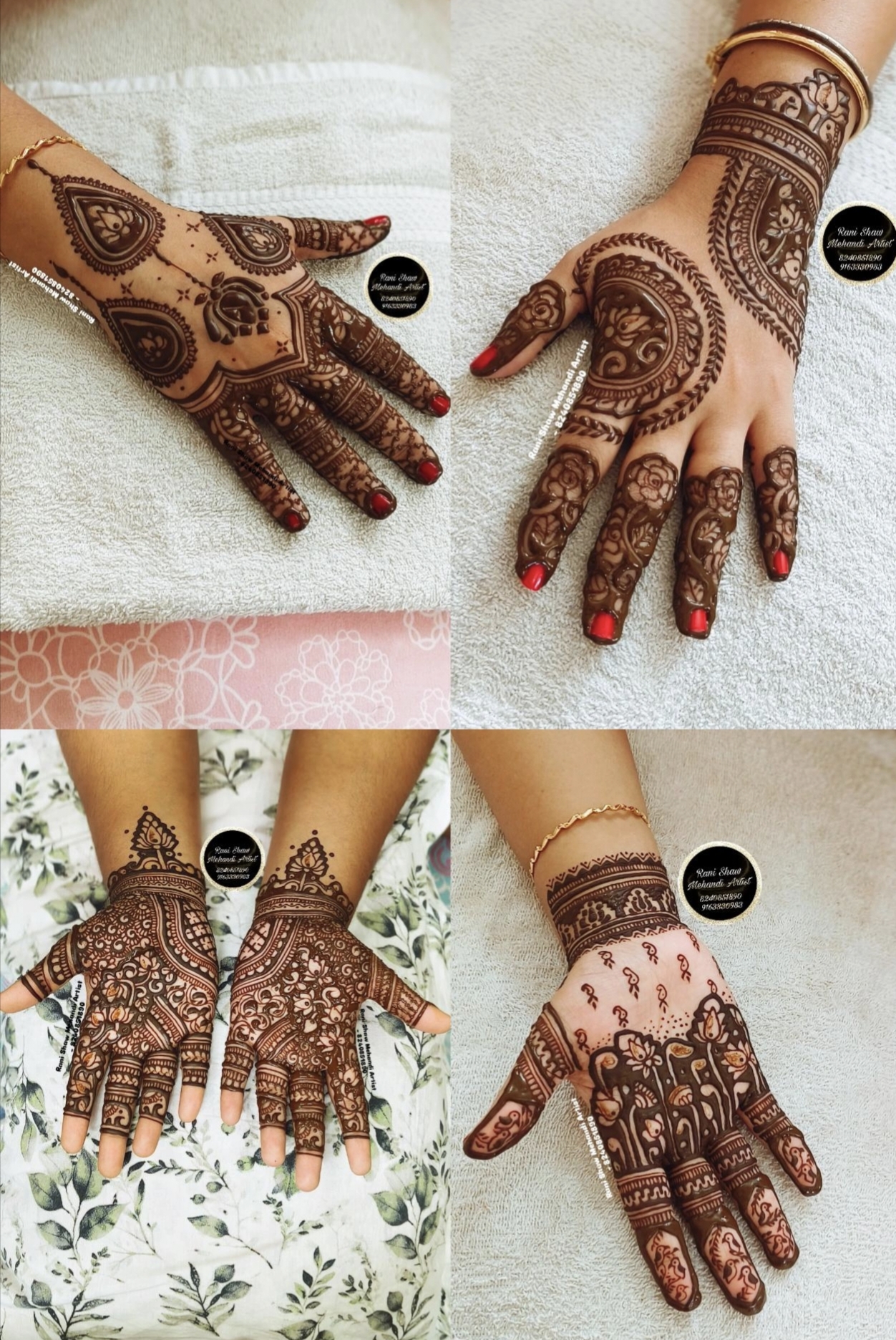 Rani Shaw Mehandi Artist || Bridal Mehandi Artist in Kolkata