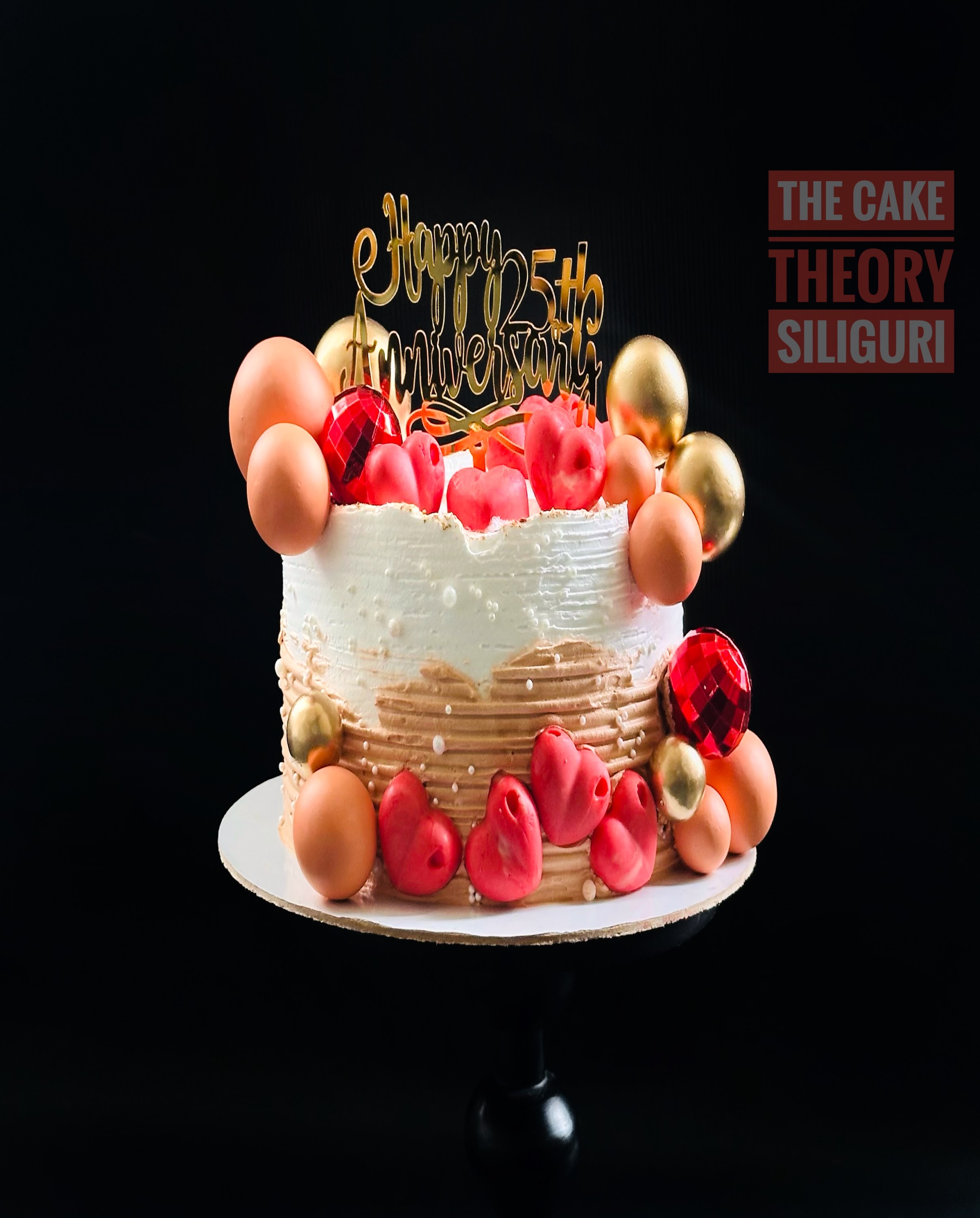 Wedding cake by The Cake Theory_Eggless Bakery and Cake Academy